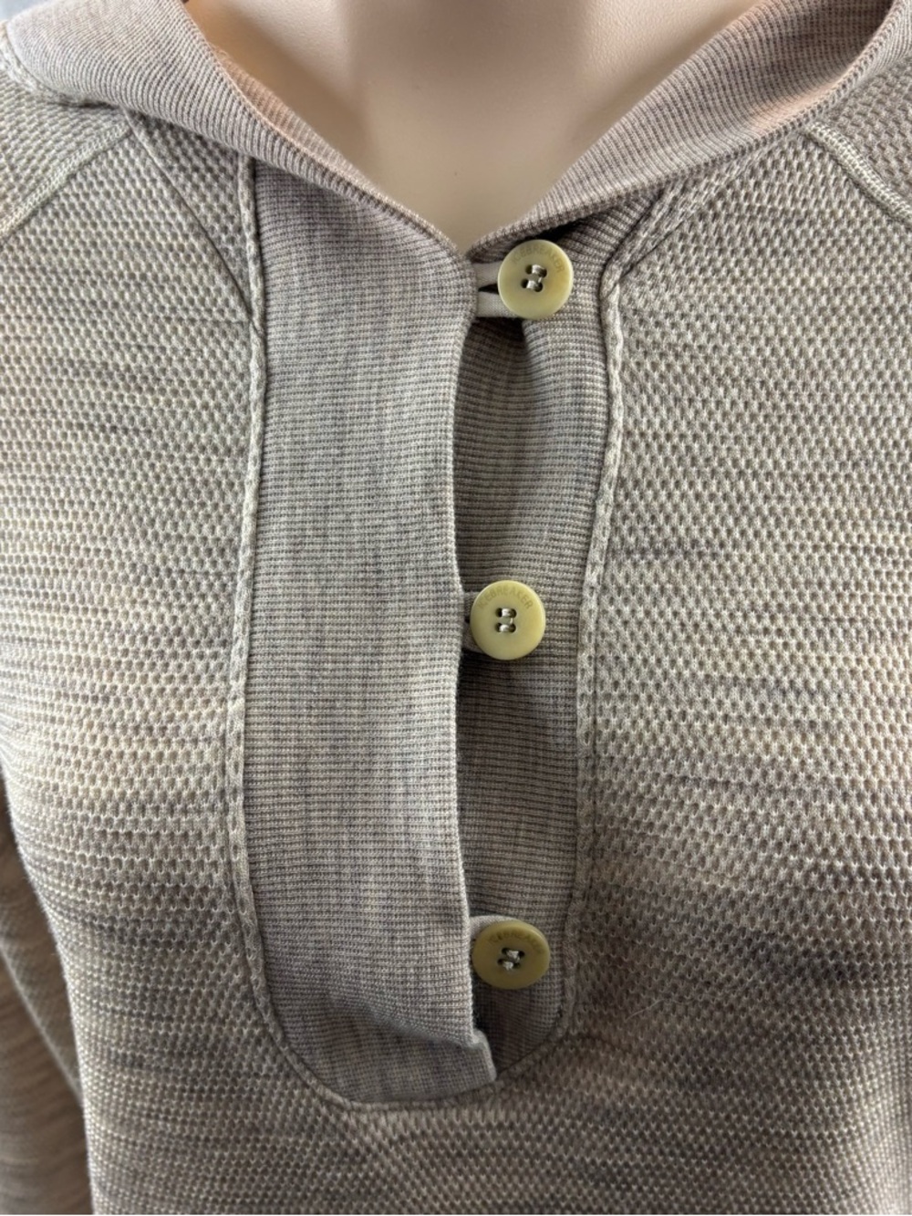 Icebreaker Women's Crave Hooded Sweater in Heather Taupe M - Picture 7 of 12